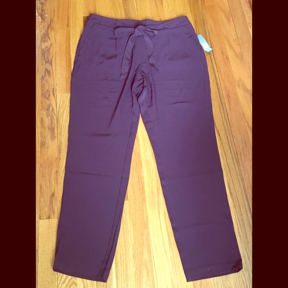 Purple Trousers